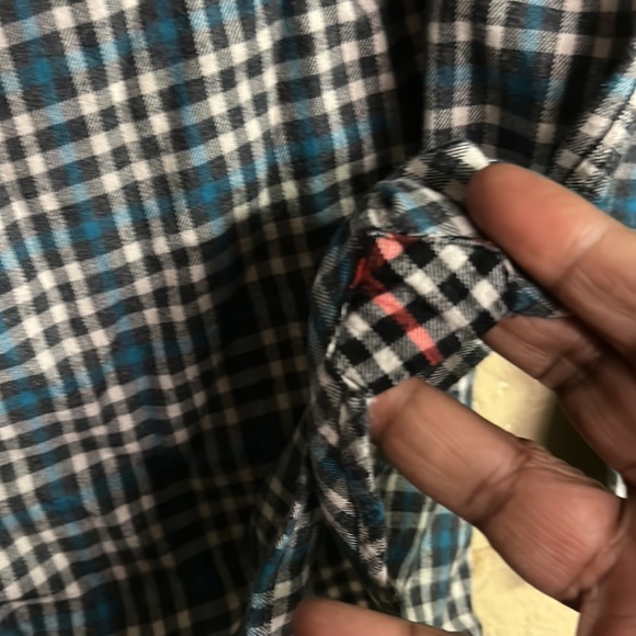 Paul Smith Jeans large men plaid shirt (OLmenbag) - Picture 6 of 9